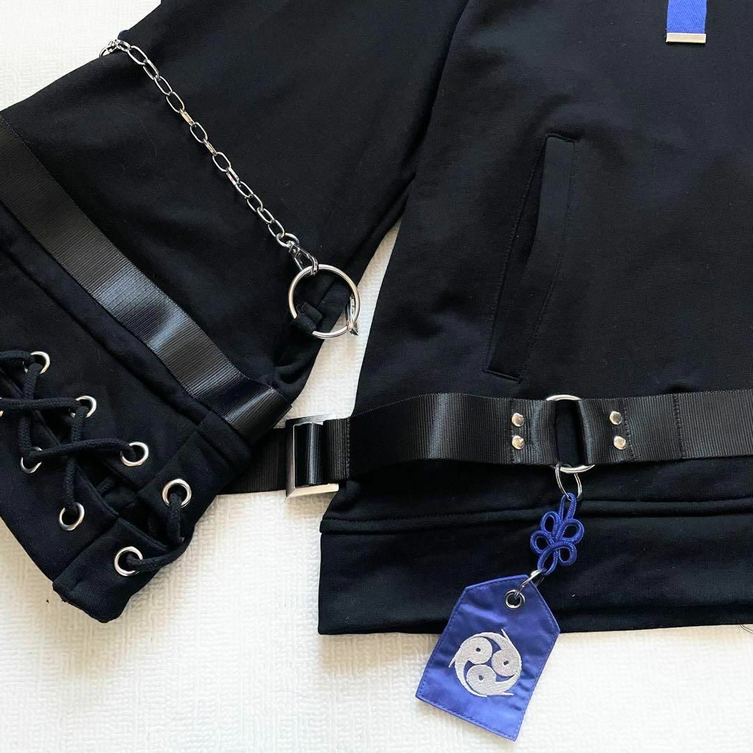 美品】ililil イルイルイル 枵コラボ【空夜】 ジップアップ 美品】ililil イルイルイル 枵コラボ【空夜】 ジップアップ