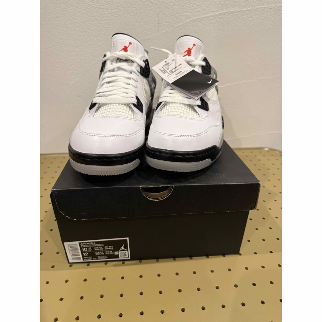 NIKE - NIKE AIR JORDAN 4 GOLF WHITE CEMENT 28.5の通販 by ろ NIKE - NIKE AIR JORDAN 4 GOLF WHITE CEMENT 28.5の通販 by ろ