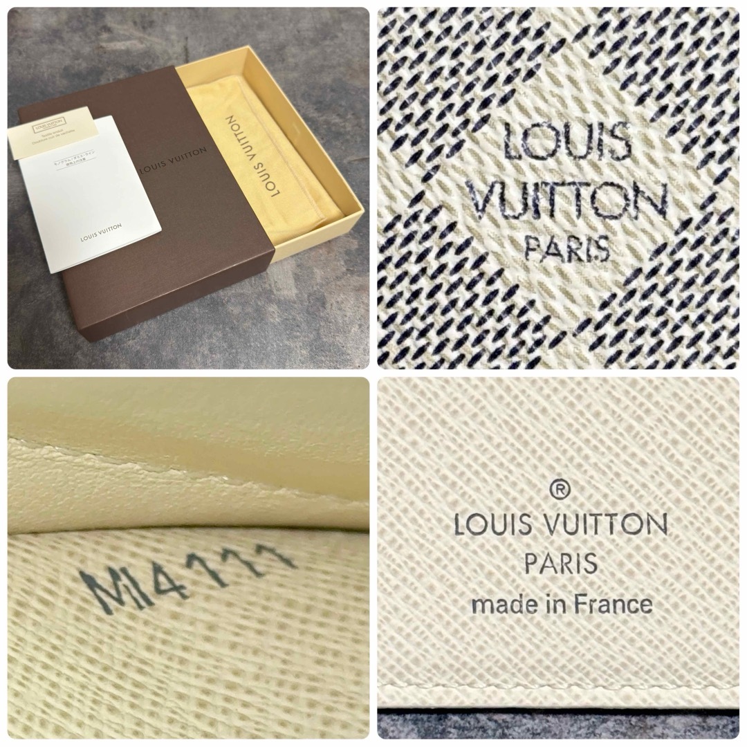 LOUIS VUITTON - 廃盤 新品⭐️ルイヴィトン ダミエ アズール LOUIS VUITTON - 廃盤 新品⭐️ルイヴィトン ダミエ アズール