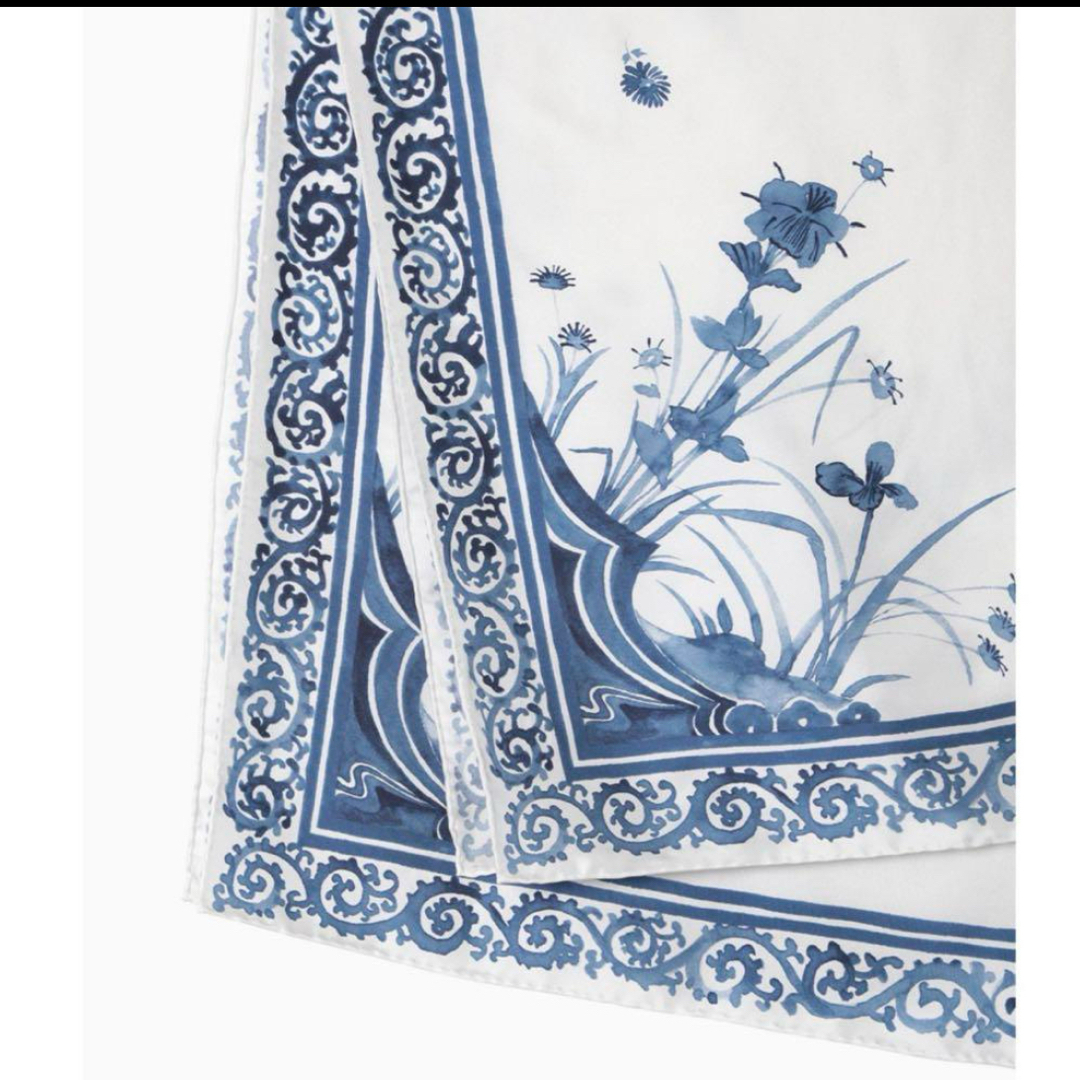 mame - mame kurogouchi Hand Printed Silk Scarfの通販 by mame - mame kurogouchi Hand Printed Silk Scarfの通販 by