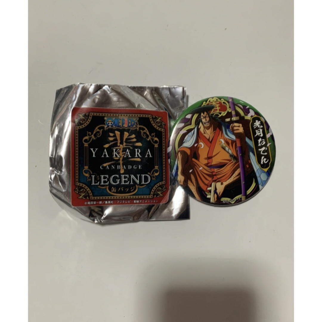 ONE PIECE - ワンピース 光月おでん 缶バッジ 輩 legend ONE PIECE - ワンピース 光月おでん 缶バッジ 輩 legend