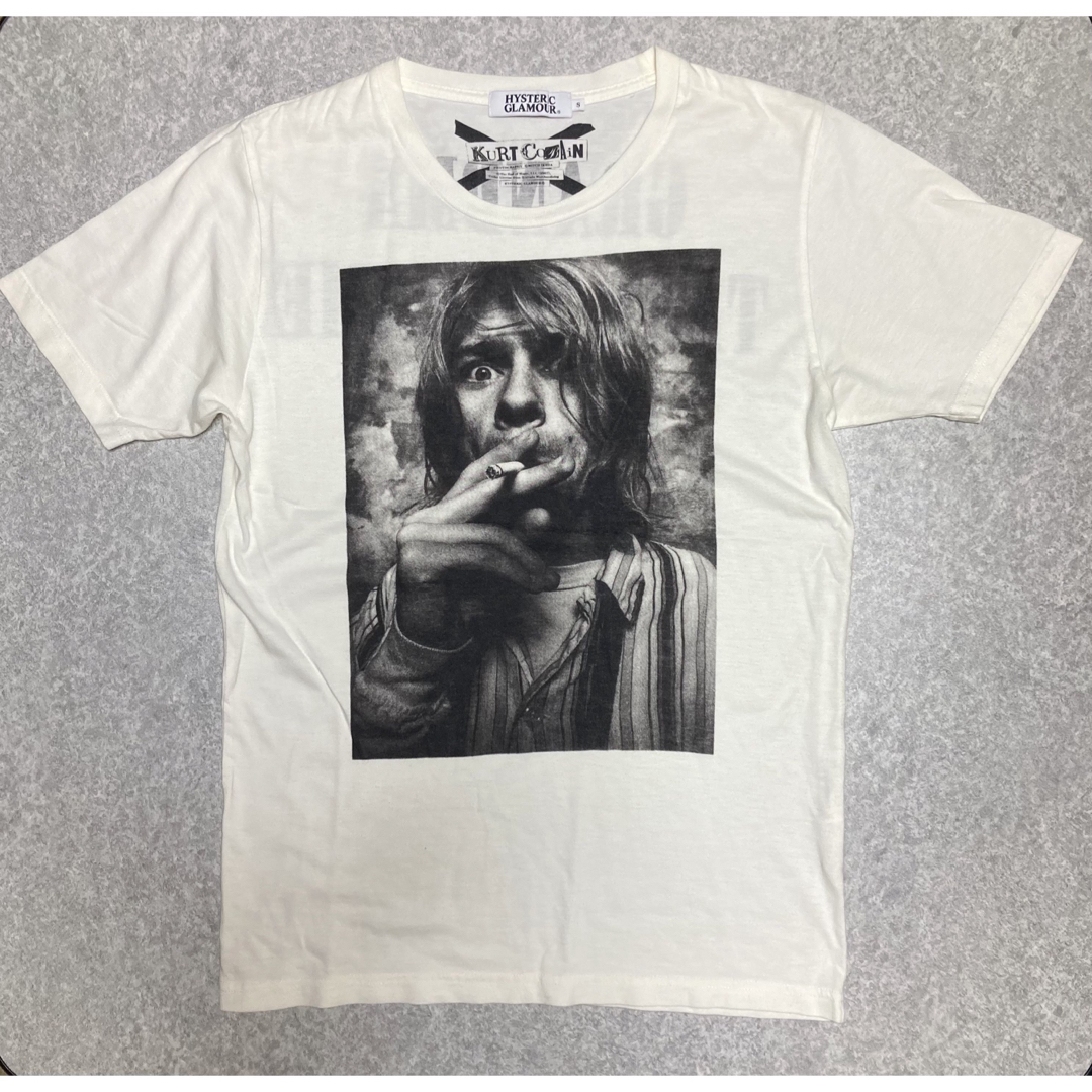 HYSTERIC GLAMOUR - ヒステリックグラマー カートコバーン T HYSTERIC GLAMOUR - ヒステリックグラマー カートコバーン T