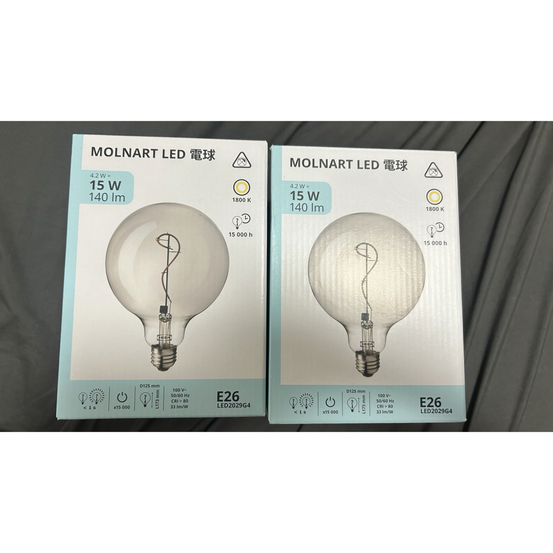 IKEA - MOLNART LED電球 E26の通販 by daidai's shop|イケア IKEA - MOLNART LED電球 E26の通販 by daidai's shop|イケア