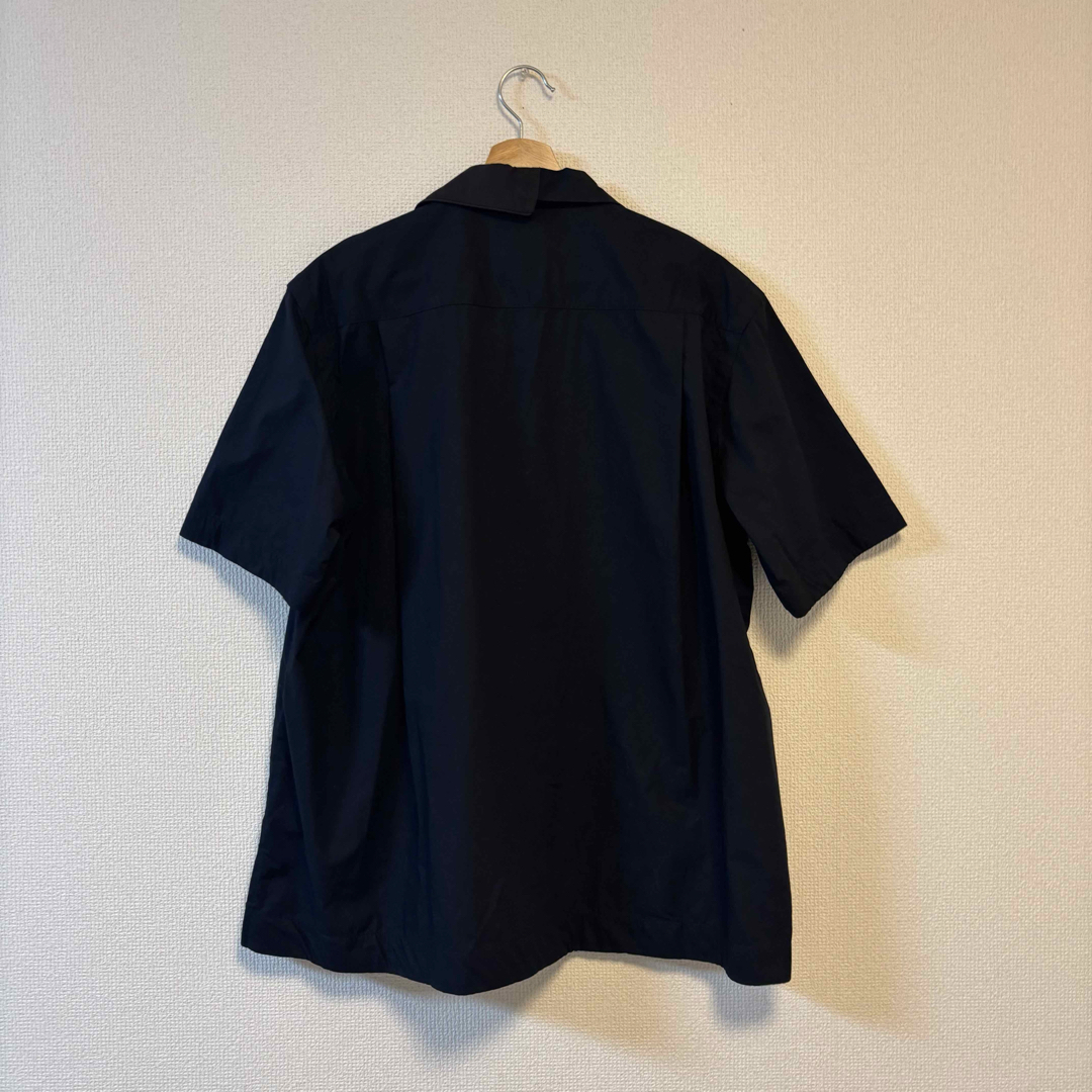 sacai - 【sacai】 Cotton Poplin Shirt サイズ2 ブラックの通販 sacai - 【sacai】 Cotton Poplin Shirt サイズ2 ブラックの通販