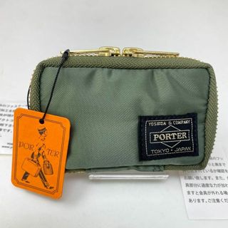 PORTER - 未使用☺︎PORTER タンカー キーケース セージグリーン PORTER - 未使用☺︎PORTER タンカー キーケース セージグリーン