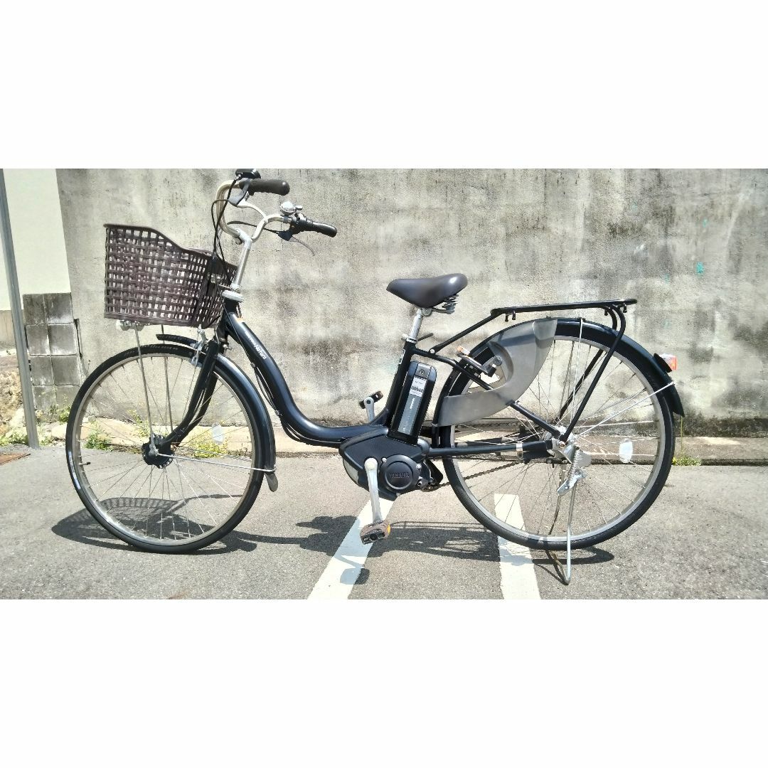 No 0417 電動自転車 PAS Natura 26インチ ブラックの通販 by No 0417 電動自転車 PAS Natura 26インチ ブラックの通販 by