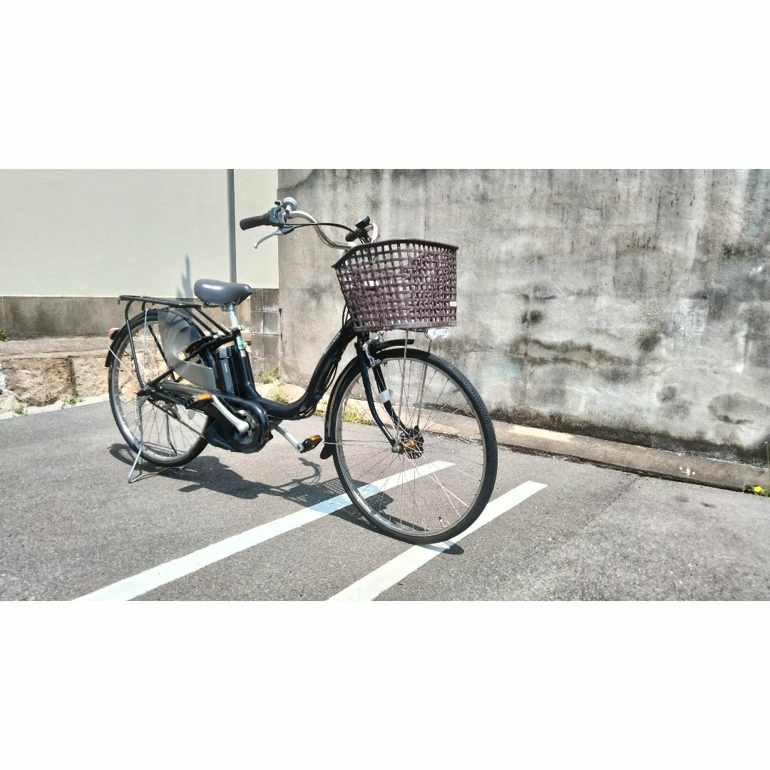 No 0417 電動自転車 PAS Natura 26インチ ブラックの通販 by No 0417 電動自転車 PAS Natura 26インチ ブラックの通販 by