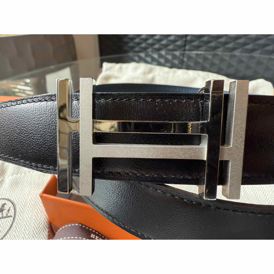 HERMES - HERMES エルメス ベルトバックル Hオカレ リバーシブル HERMES - HERMES エルメス ベルトバックル Hオカレ リバーシブル