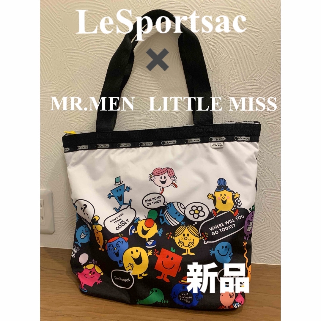 LeSportsac - LeSportsac ✖️ MR.MEN LITTLE MISS トートバッグ LeSportsac - LeSportsac ✖️ MR.MEN LITTLE MISS トートバッグ