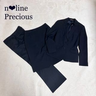 洋服の青山 - エヌライン Precious スーツ 上下 3点 ストレッチ 洋服の青山 - エヌライン Precious スーツ 上下 3点 ストレッチ