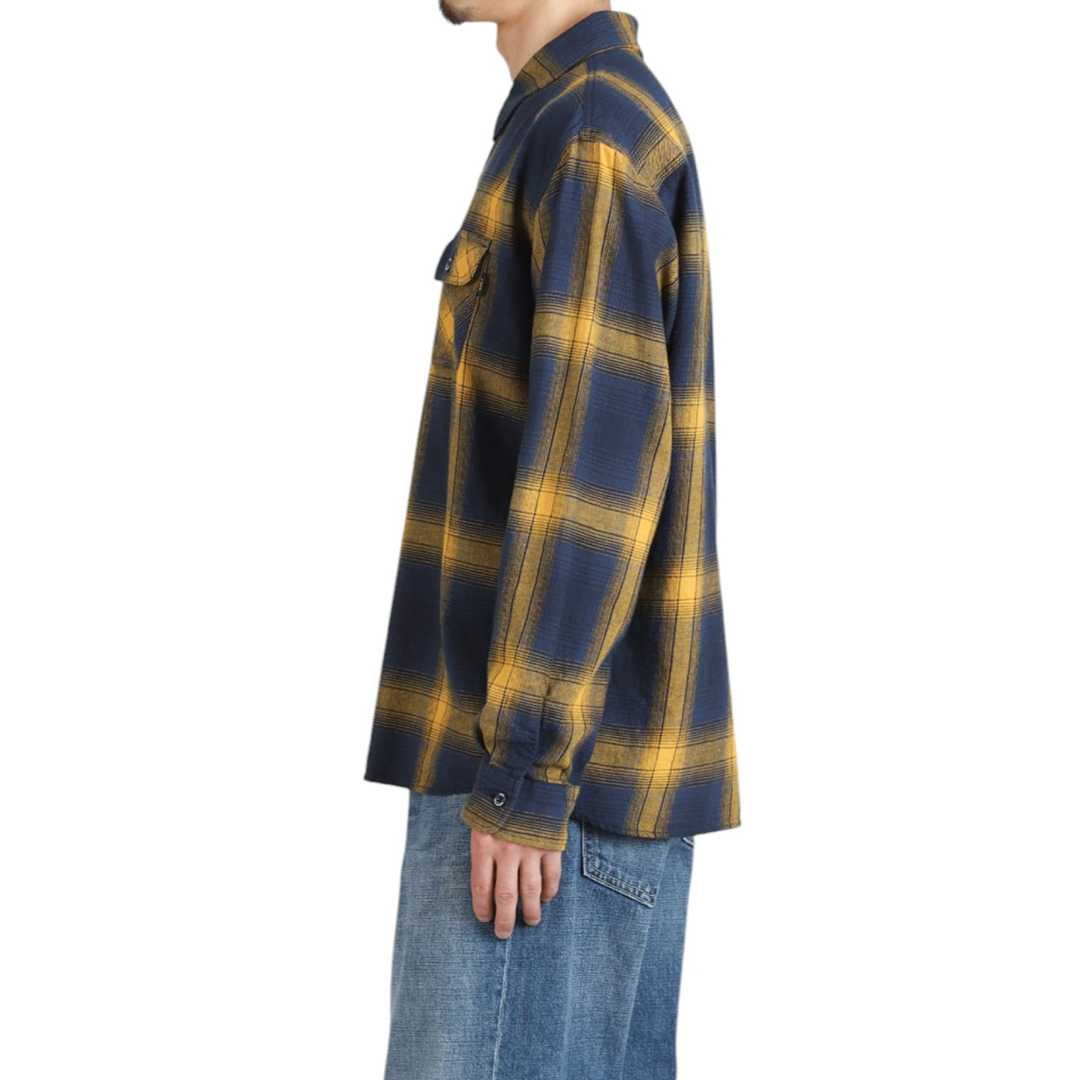 RATS - XXLサイズ rats cotton linen チェックシャツ キムタクの RATS - XXLサイズ rats cotton linen チェックシャツ キムタクの