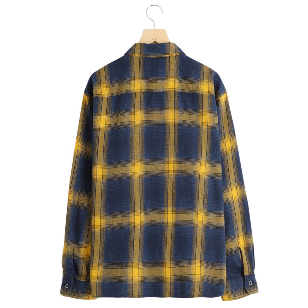 RATS - XXLサイズ rats cotton linen チェックシャツ キムタクの RATS - XXLサイズ rats cotton linen チェックシャツ キムタクの