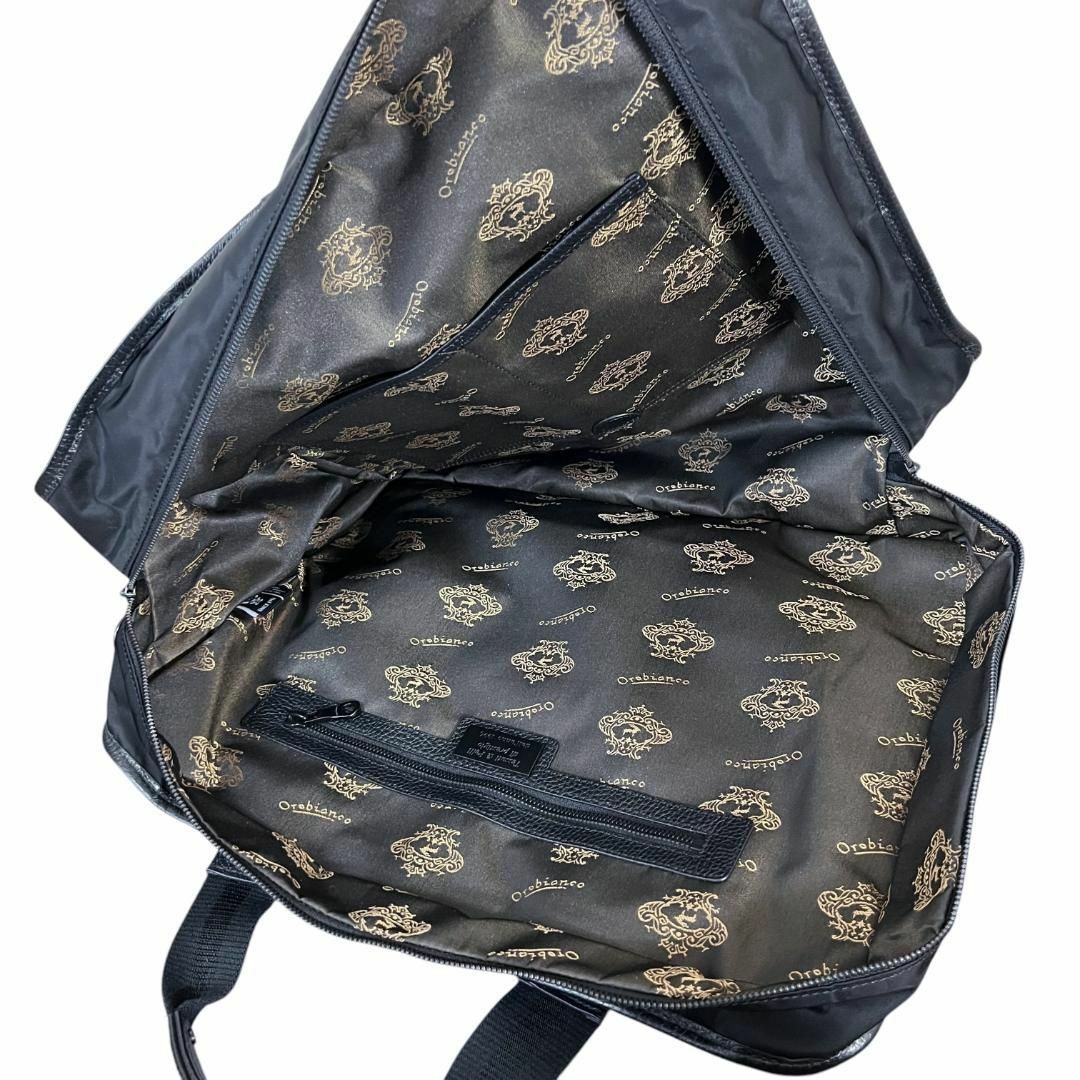 Orobianco - 完売◇オロビアンコ3WAYオールブラック ブリーフ Orobianco - 完売◇オロビアンコ3WAYオールブラック ブリーフ