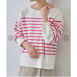 BEARDSLEY - 未使用近 ビアズリー バスクボーダーニット 定価 BEARDSLEY - 未使用近 ビアズリー バスクボーダーニット 定価