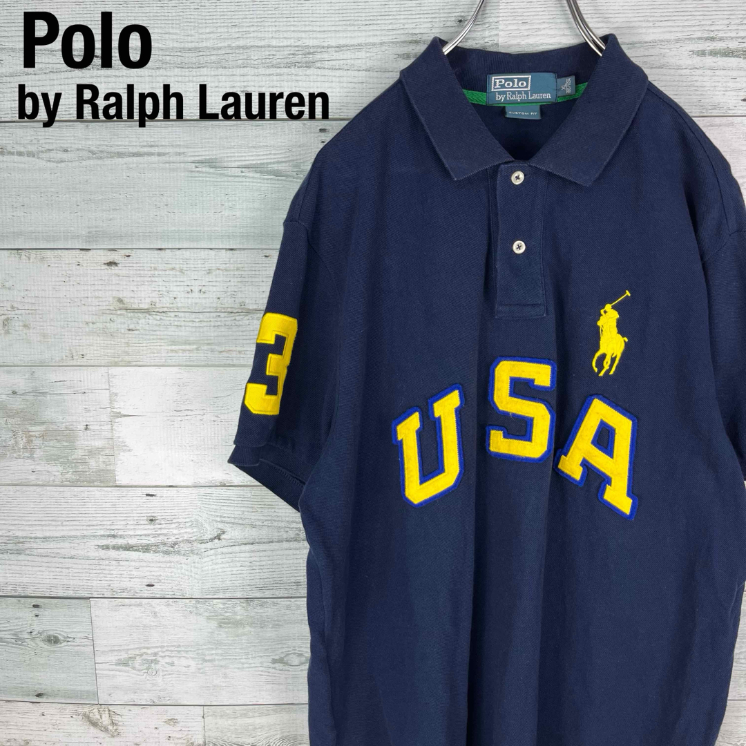 POLO RALPH LAUREN - ポロラルフローレン 旧タグ90s ビッグ POLO RALPH LAUREN - ポロラルフローレン 旧タグ90s ビッグ