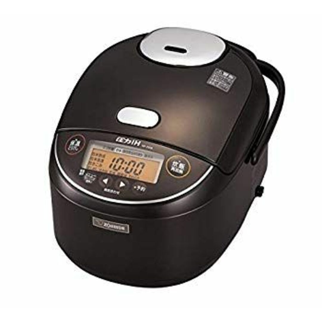 象印 1升炊き 炊飯器 圧力IH炊飯ジャー 極め炊き NP-ZG18-TD ダークブラウン mxn26g8 スマホ/家電/カメラの調理家電(炊飯器)の商品写真