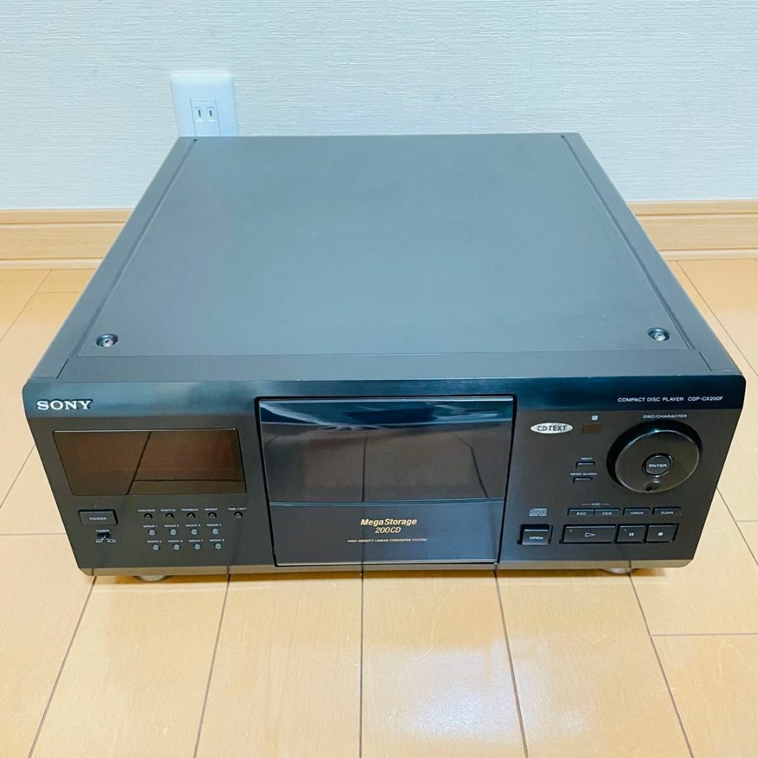 SONY - SONY Mega Storage 200CD CDプレーヤCDP-CX200Fの通販 SONY - SONY Mega Storage 200CD CDプレーヤCDP-CX200Fの通販