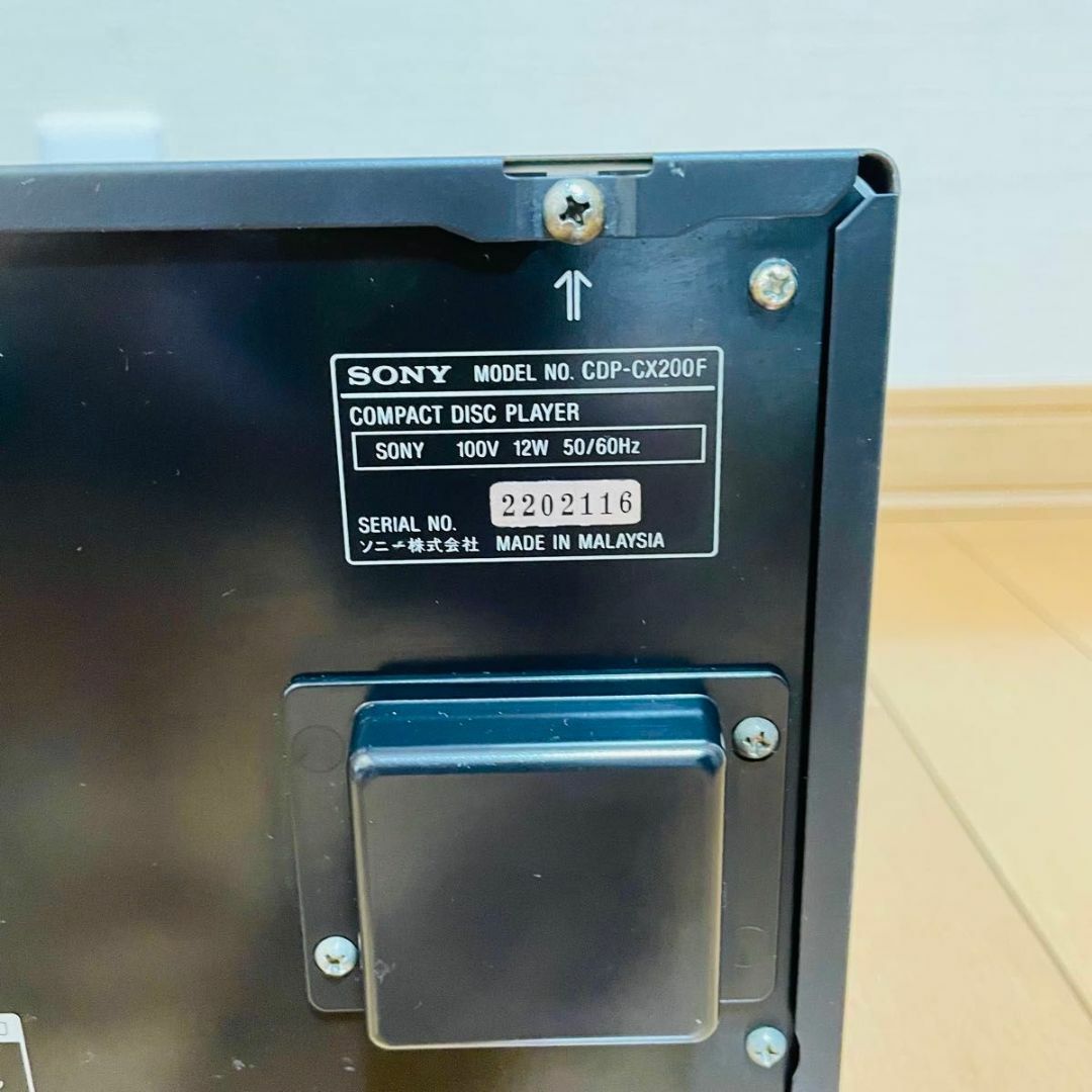 SONY - SONY Mega Storage 200CD CDプレーヤCDP-CX200Fの通販 SONY - SONY Mega Storage 200CD CDプレーヤCDP-CX200Fの通販
