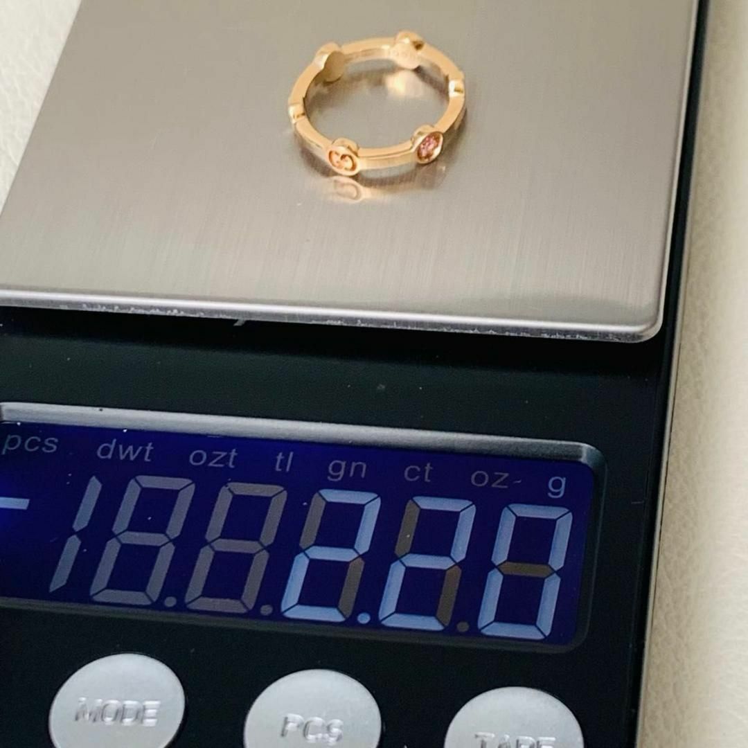 GUCCI - 美品 グッチ k18 アイコン ラウンド リング 指輪 icon GUCCI - 美品 グッチ k18 アイコン ラウンド リング 指輪 icon