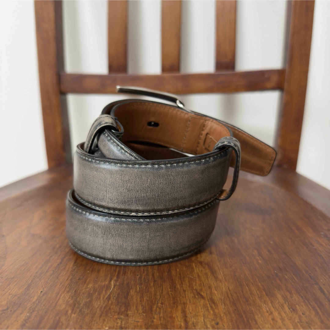BERLUTI - 初期 定価11.5万円 ベルルッティ クラシックBバックル BERLUTI - 初期 定価11.5万円 ベルルッティ クラシックBバックル