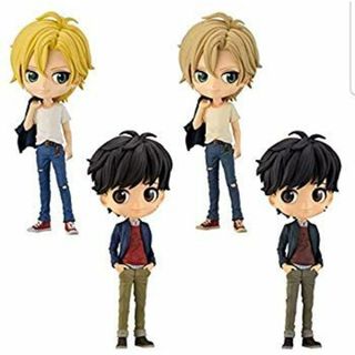 BANANA FISH Q posket アッシュ・リンクス&奥村英二フィギュア 通常カラー+特別カラー全4種セット mxn26g8(特撮)