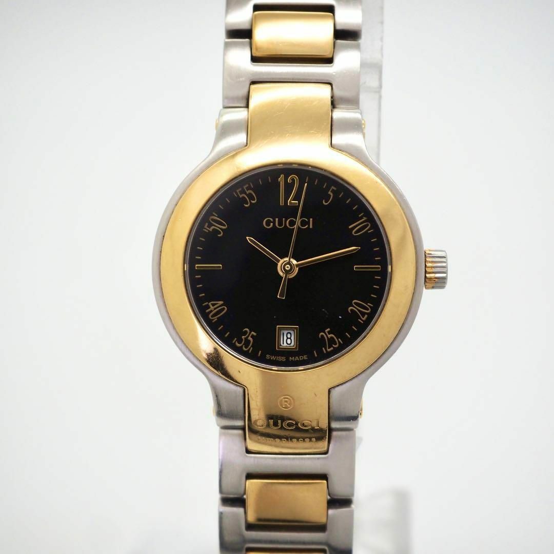 GUCCI - 712 GUCCI 8900L デイト コンビ レディース 時計 GUCCI - 712 GUCCI 8900L デイト コンビ レディース 時計