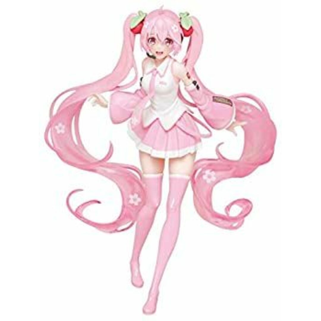 タイトー 桜ミク フィギュア 描き下ろしイラストver. エンタメ/ホビーのフィギュア(特撮)の商品写真