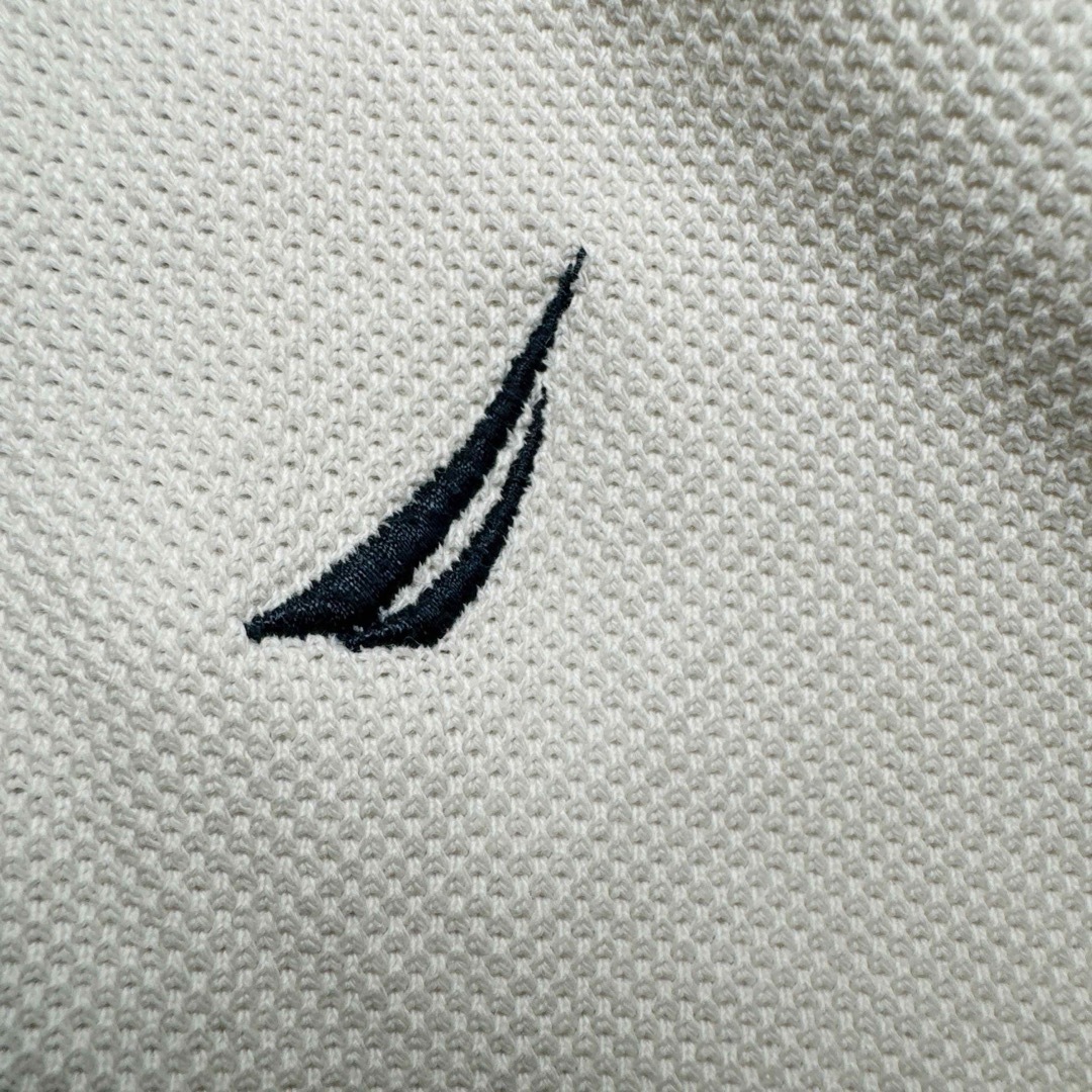 NAUTICA(ノーティカ)のノーティカ 長袖 ラガーシャツ 刺繍ロゴ 袖刺繍 XL オーバーサイズ メンズのトップス(シャツ)の商品写真