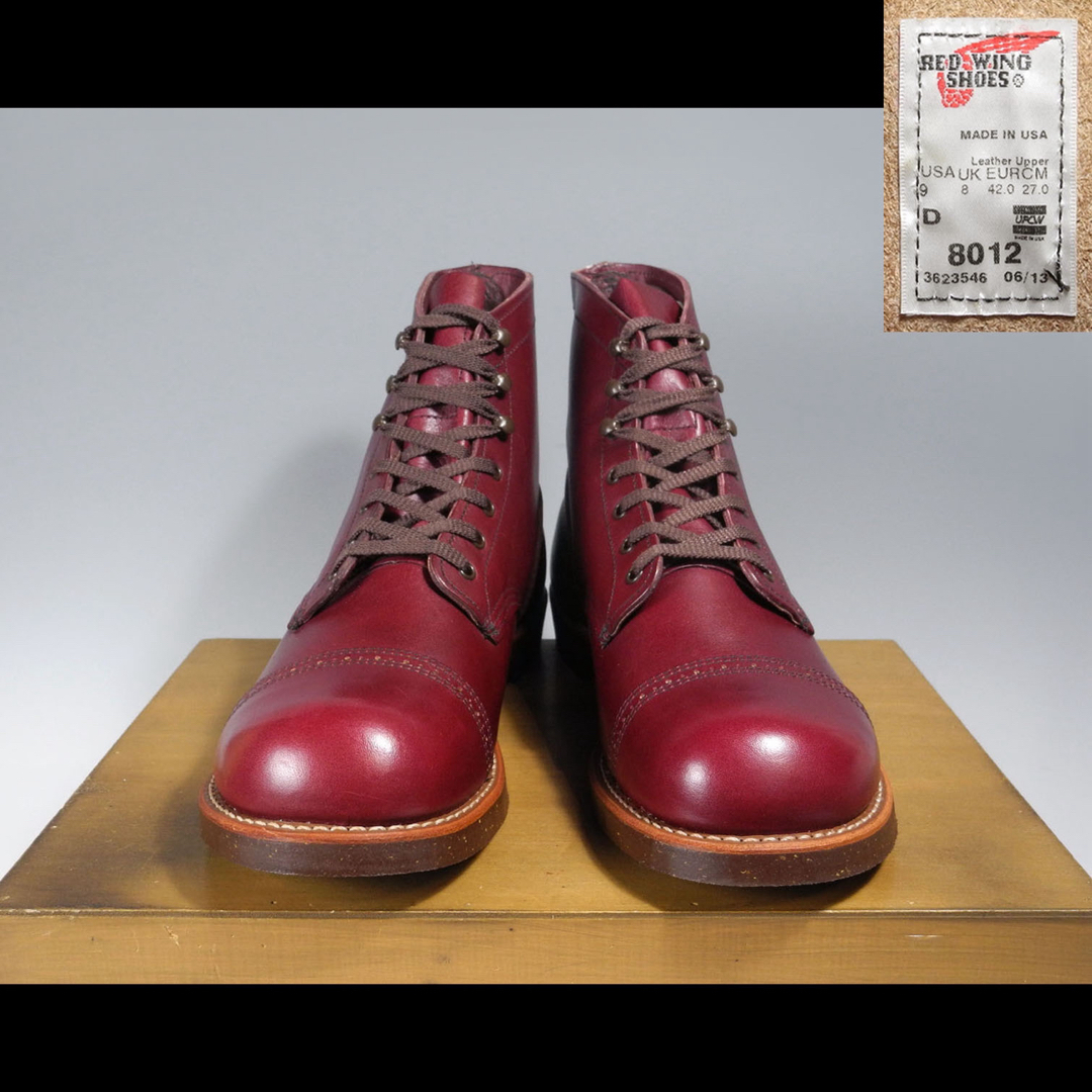 REDWING - 8012アイアンレンジマンソンラスト8011 8111 8113 REDWING - 8012アイアンレンジマンソンラスト8011 8111 8113