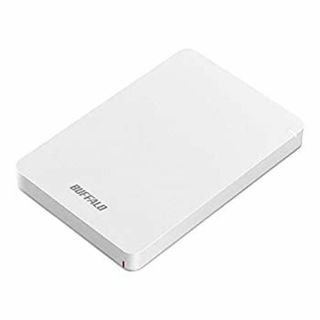 BUFFALO USB3.1(Gen.1)対応 耐衝撃ポータブルHDD 1TB ホワイト HD-PGF1.0U3-WHA(PC周辺機器)
