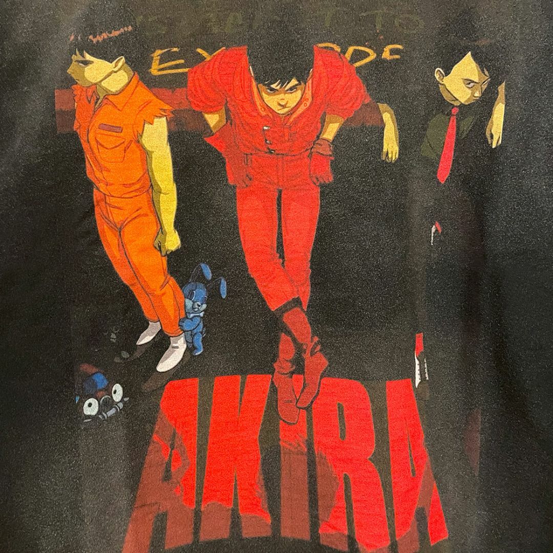 AKIRA アキラ 映画 アニメ Tシャツ 金田 鉄雄 レトロ エモい 個性 メンズのトップス(Tシャツ/カットソー(半袖/袖なし))の商品写真