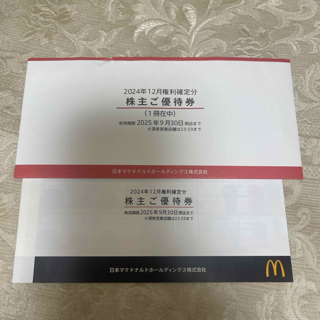 マクドナルド優待券6枚2025/9/30までの通販 by とめこ1119's マクドナルド優待券6枚2025/9/30までの通販 by とめこ1119's