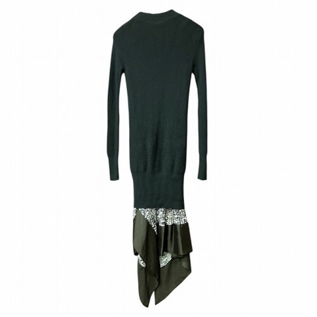 sacai - サカイ sacai 21AW スカーフドッキング ワンピース 21 sacai - サカイ sacai 21AW スカーフドッキング ワンピース 21