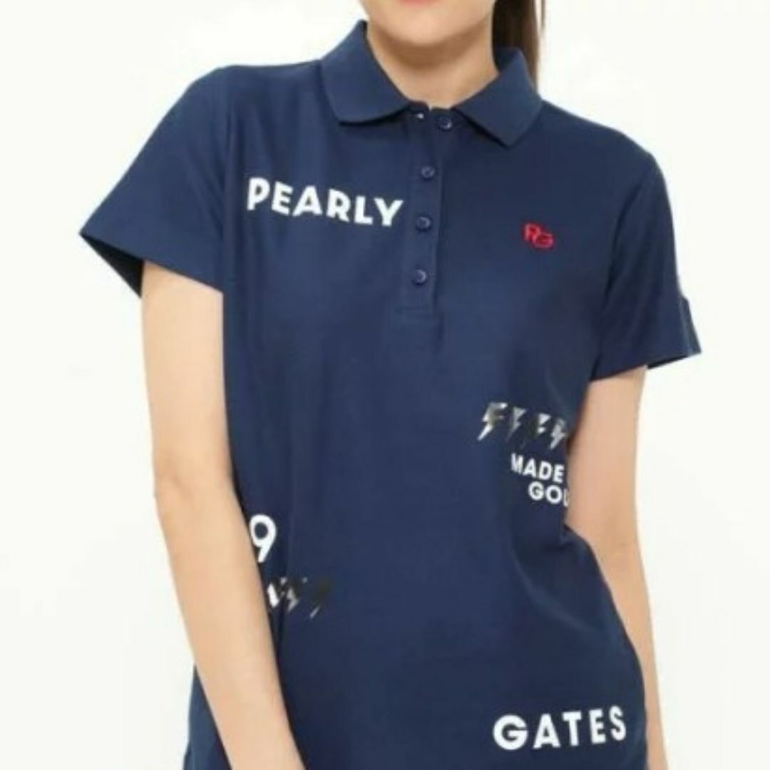 PEARLY GATES - 新品 パーリーゲイツ エレキ反射 ロゴプリント PEARLY GATES - 新品 パーリーゲイツ エレキ反射 ロゴプリント