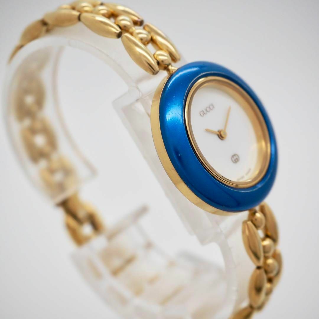 GUCCI - 285 GUCCI レディース 時計 チェンジベゼル ゴールド GUCCI - 285 GUCCI レディース 時計 チェンジベゼル ゴールド