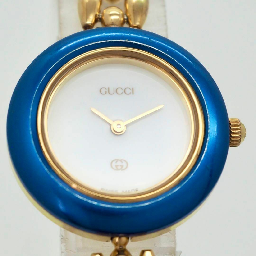 GUCCI - 285 GUCCI レディース 時計 チェンジベゼル ゴールド GUCCI - 285 GUCCI レディース 時計 チェンジベゼル ゴールド