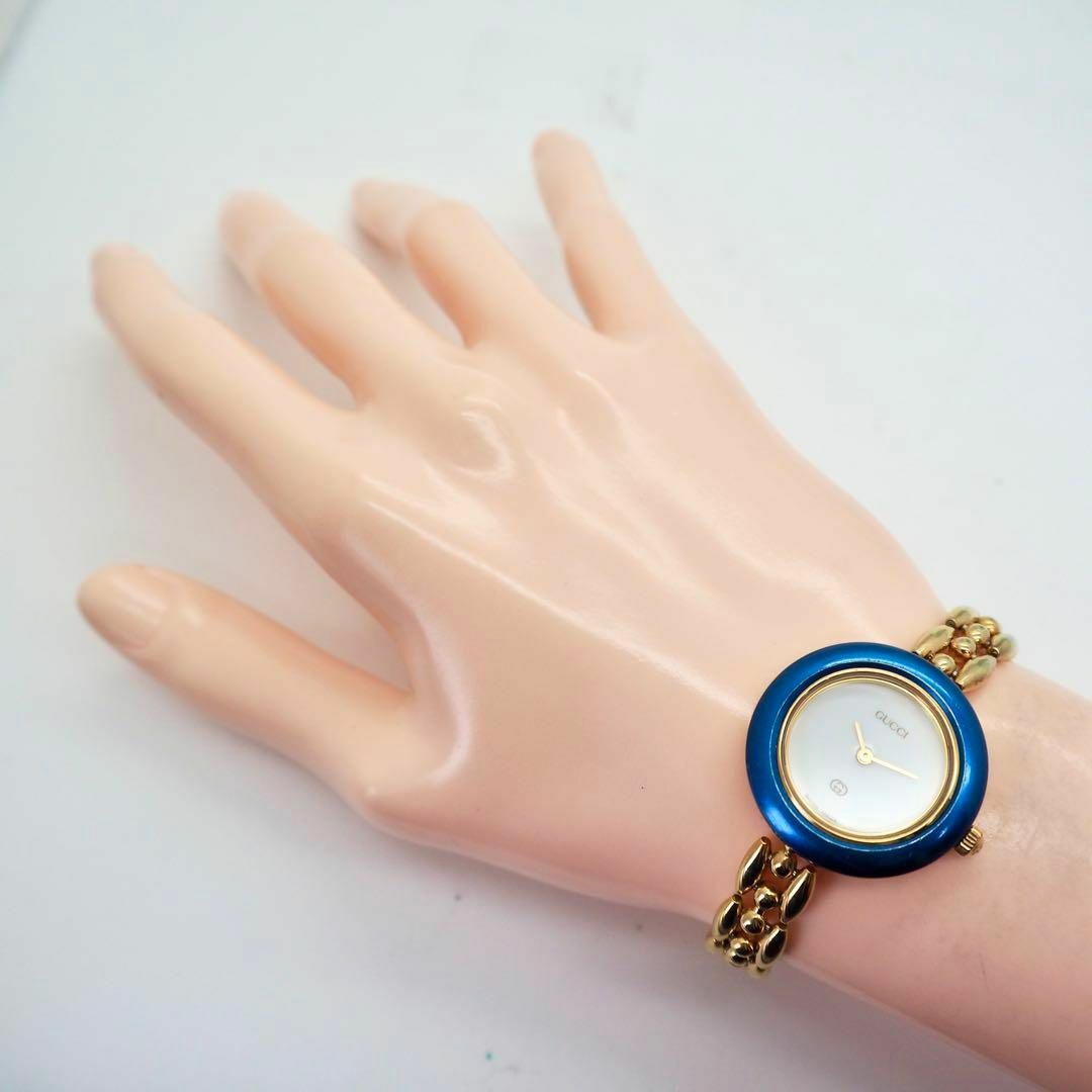 GUCCI - 285 GUCCI レディース 時計 チェンジベゼル ゴールド GUCCI - 285 GUCCI レディース 時計 チェンジベゼル ゴールド