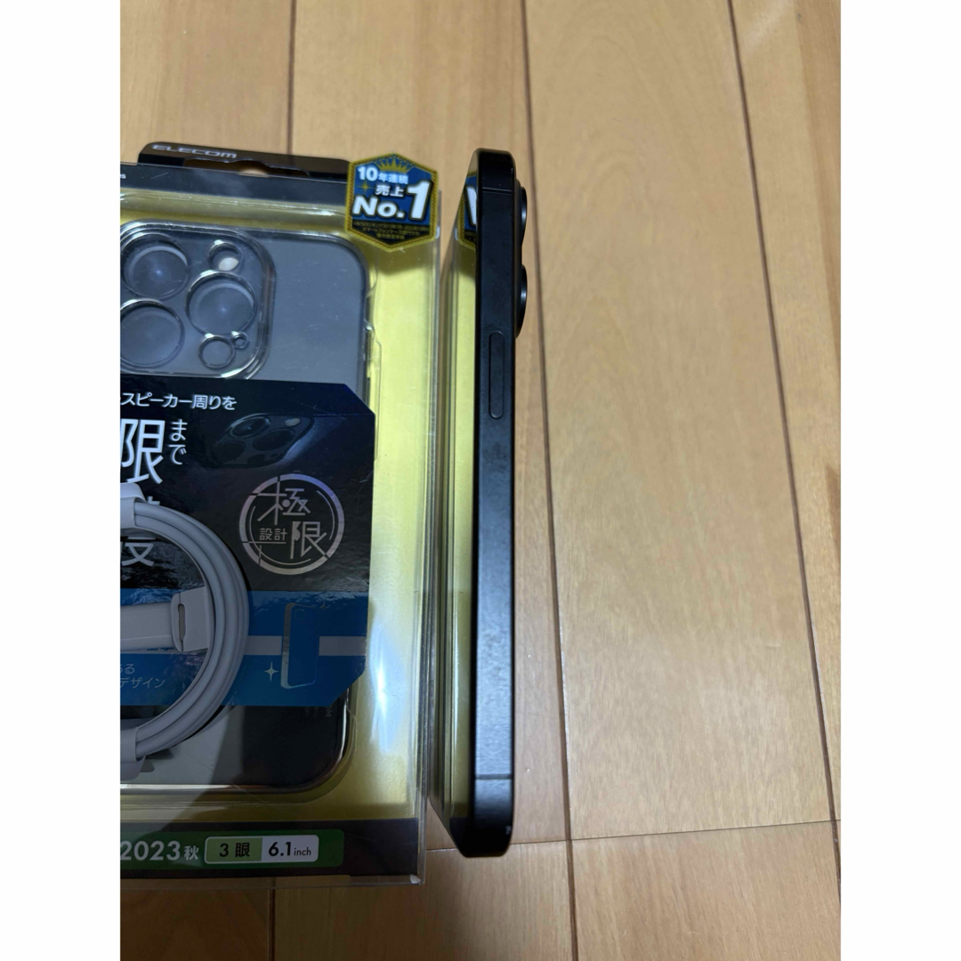 iPhone - iPhone 15 Pro 256GB バッテリー86% 新品スマホケース iPhone - iPhone 15 Pro 256GB バッテリー86% 新品スマホケース