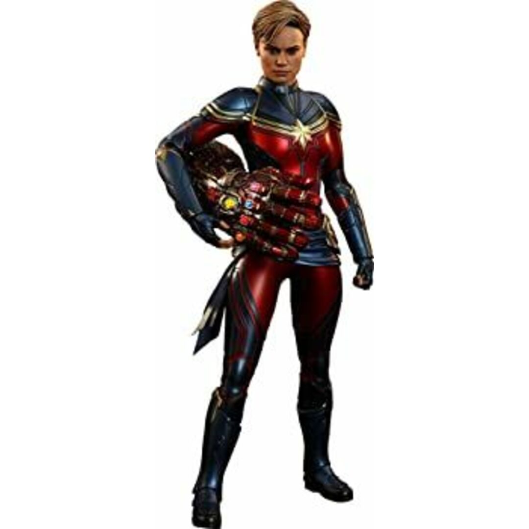 ホットトイズ ムービー・マスターピース アベンジャーズ/エンドゲーム キャプテン・マーベル 1/6スケールフィギュア 青 エンタメ/ホビーのフィギュア(特撮)の商品写真