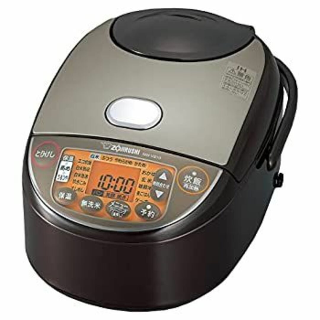 象印 炊飯器 5.5合 IH式 極め炊き 黒まる厚釜 保温30時間 ブラウン NW-VB10-TA インテリア/住まい/日用品のインテリア/住まい/日用品 その他(その他)の商品写真