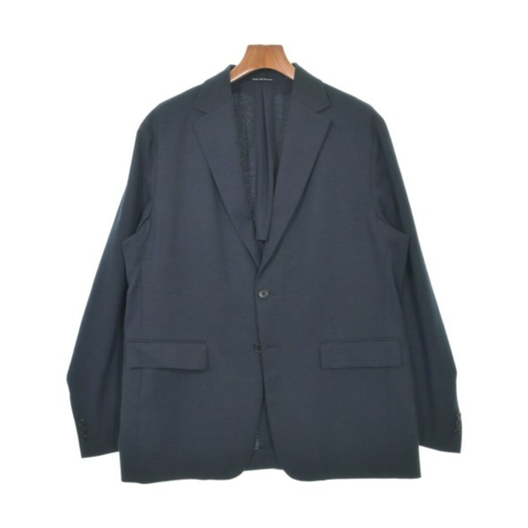 green label relaxing テーラードジャケット XL 紺 【古着 green label relaxing テーラードジャケット XL 紺 【古着