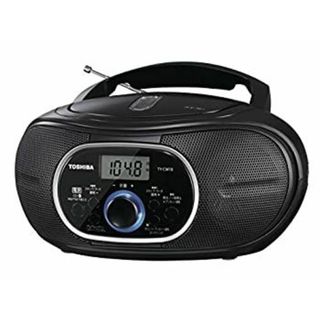 東芝CDラジオ Bluetooth搭載 横型コンパクト TY-CW10(K) ブラック(その他)