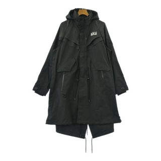 sacai - sacai サカイ モッズコート M 黒 【古着】【中古】の sacai - sacai サカイ モッズコート M 黒 【古着】【中古】の