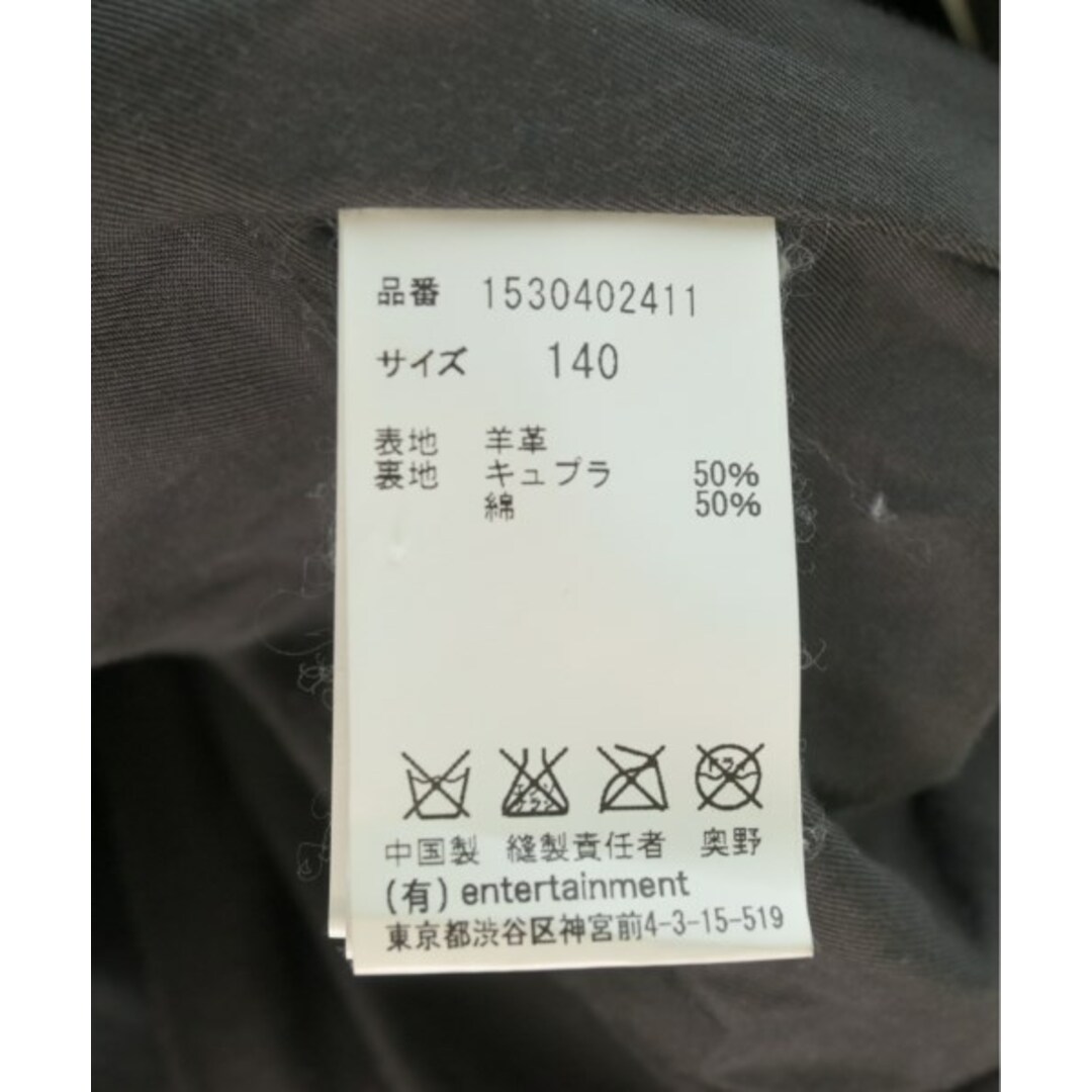 beautiful people - beautiful people ライダース 140(S位) 黒 beautiful people - beautiful people ライダース 140(S位) 黒