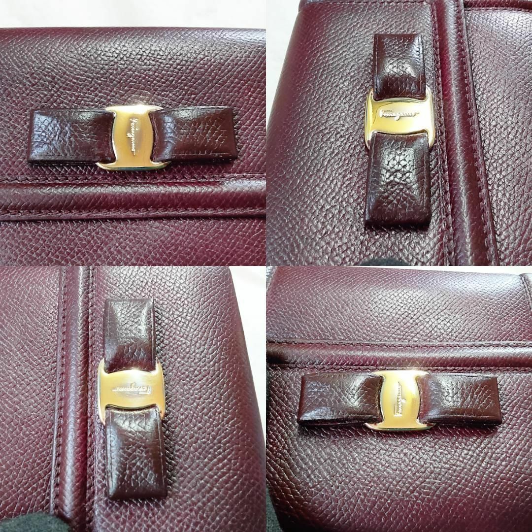 Salvatore Ferragamo - 箱付き 良品 フェラガモ Ferragamo 折り Salvatore Ferragamo - 箱付き 良品 フェラガモ Ferragamo 折り