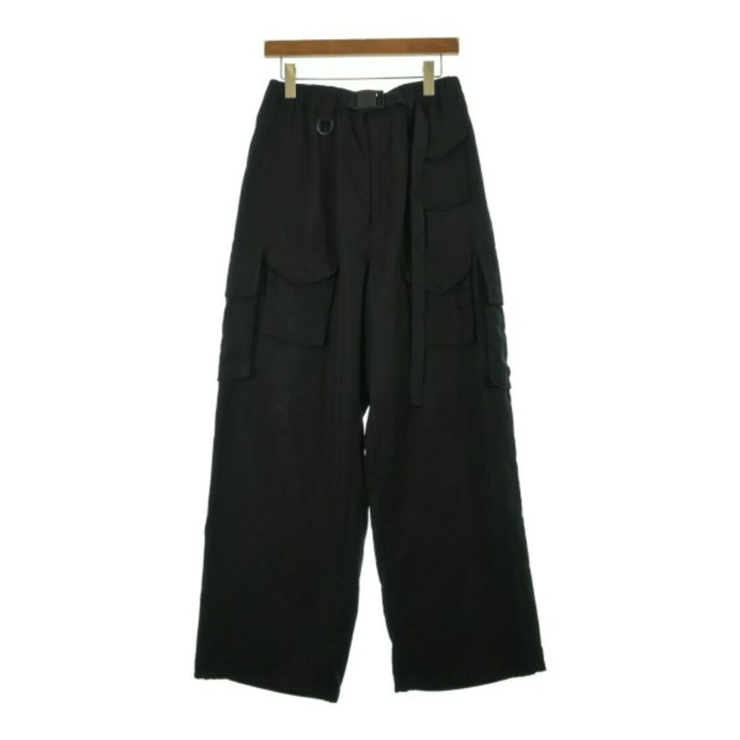 Y-3 - Y-3 ワイスリー カーゴパンツ M 黒 【古着】【中古】の Y-3 - Y-3 ワイスリー カーゴパンツ M 黒 【古着】【中古】の
