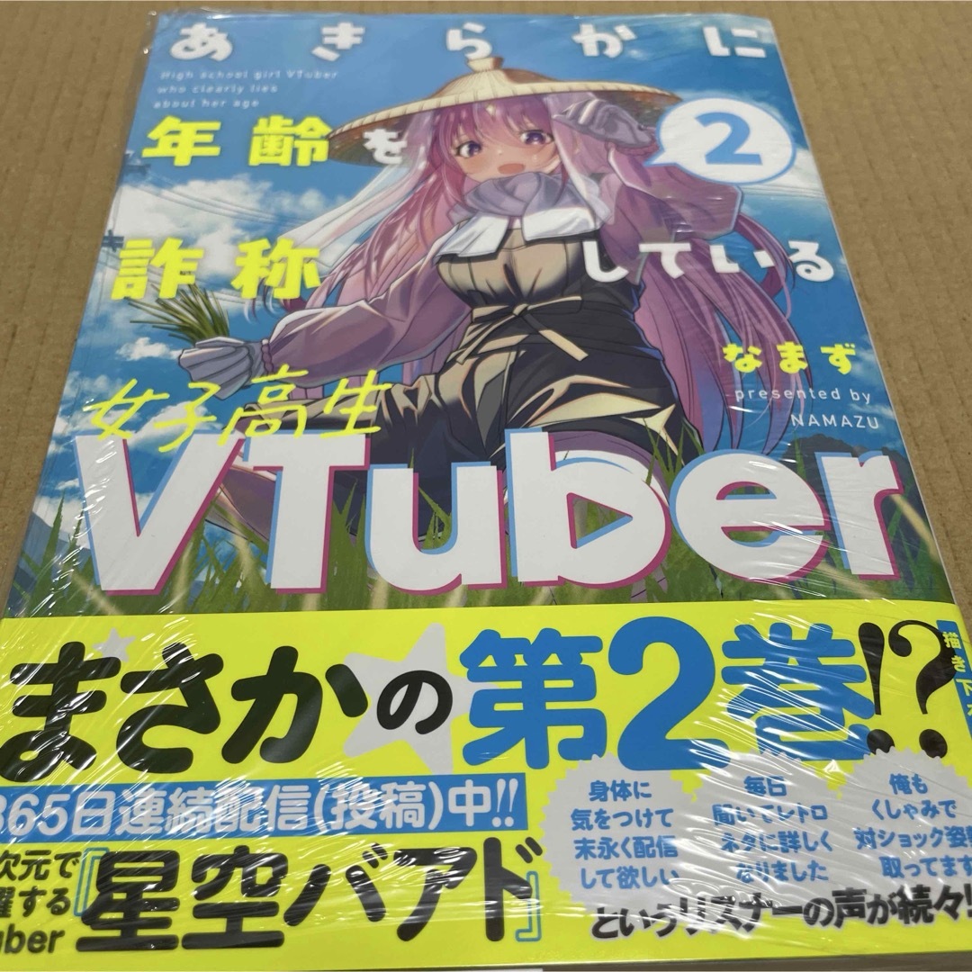 2236あきらかに年齢を詐称している女子高生VTuber 2 初版未開封新品 エンタメ/ホビーの漫画(その他)の商品写真