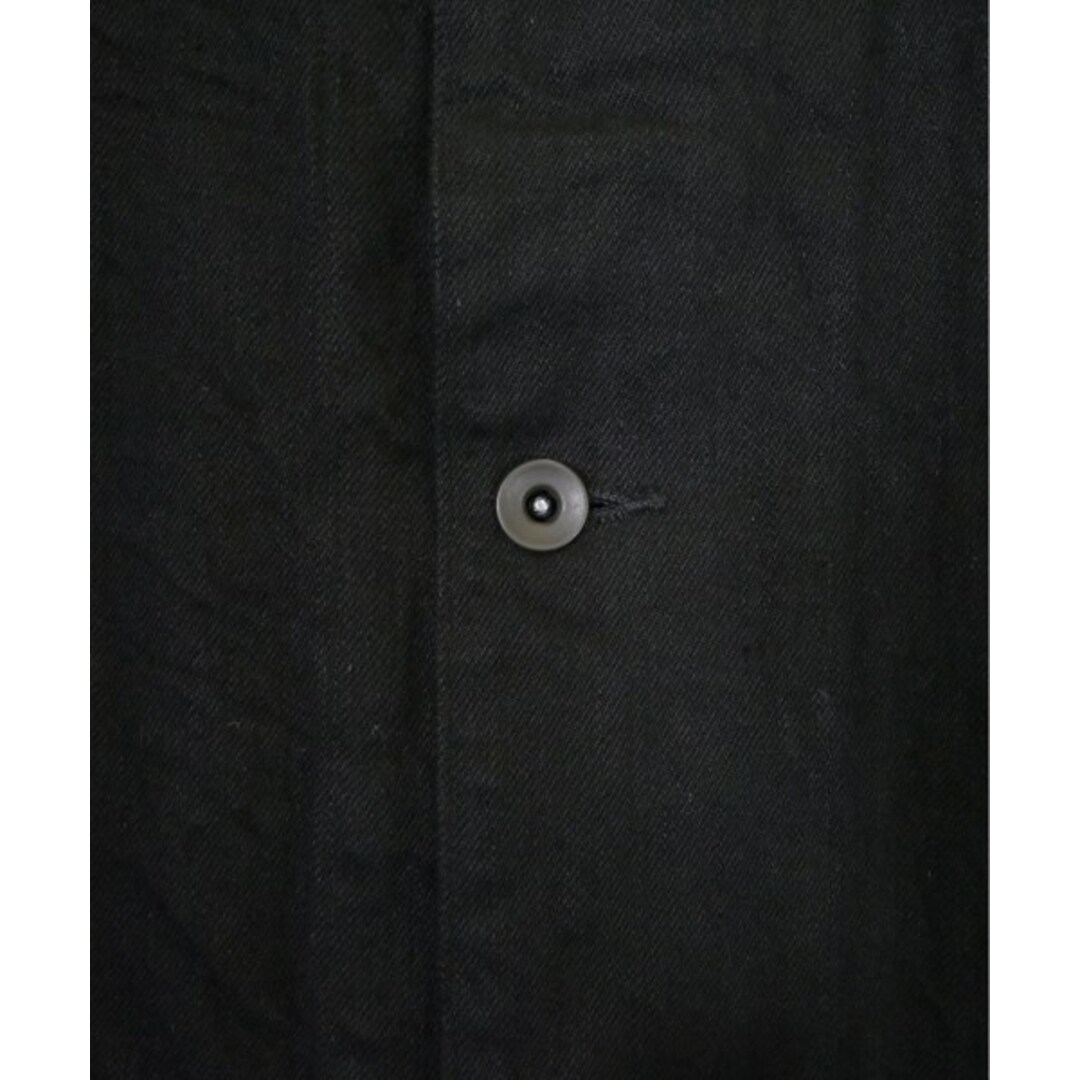 COMOLI - COMOLI コモリ カバーオール 3(L位) 黒 【古着】【中古 COMOLI - COMOLI コモリ カバーオール 3(L位) 黒 【古着】【中古