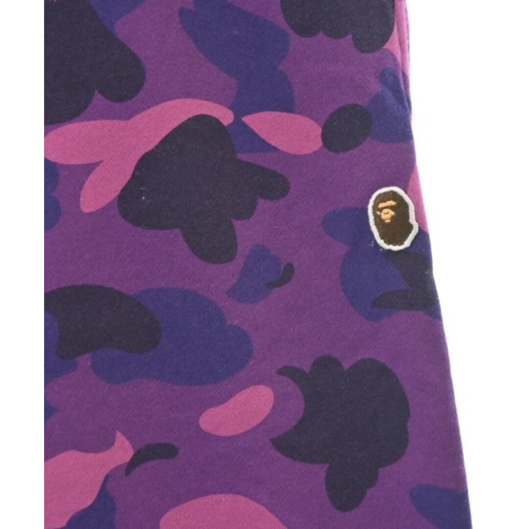 A BATHING APE - A BATHING APE スウェットパンツ S 紫xピンクx A BATHING APE - A BATHING APE スウェットパンツ S 紫xピンクx