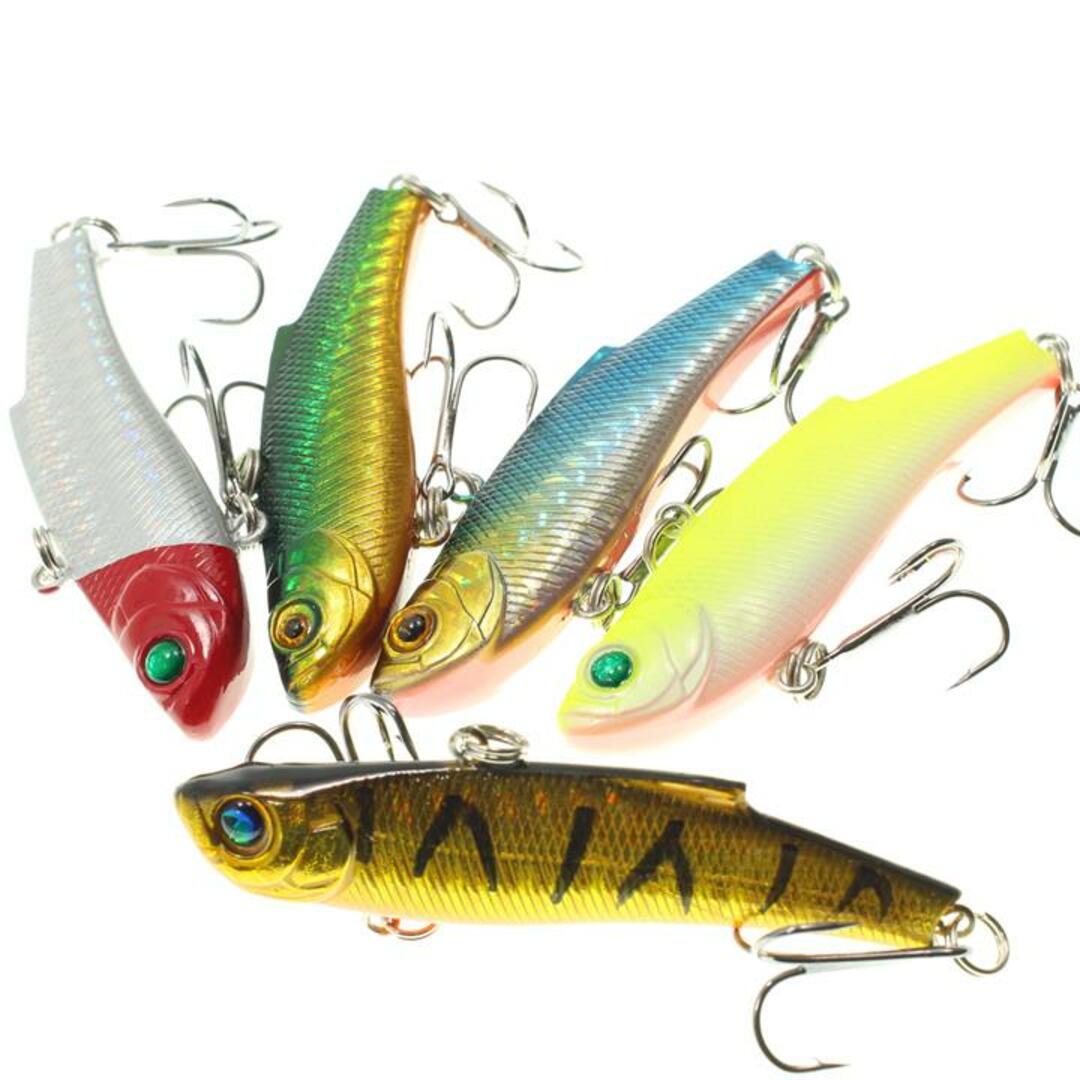ルアーセット バイブレーション5個セット 70mm 18g シーバス ルアーセット バイブレーション5個セット 70mm 18g シーバス
